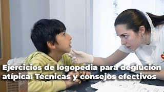 Ejercicios de logopedia para deglución atípica Técnicas y Consejos Efectivos [upl. by Elodia]