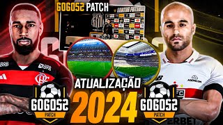 JOGUE O PES 2025 MELHOR PATCH 15 MIL FACES 800 ESTADIOS 20 NARRADORES 160 TÉCNICOS amp MAIS [upl. by Ariahs]