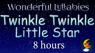 Twinkle Twinkle Little Star ♥♥♥ 8 Hours Mozart Lullaby For Babies To Go To Sleep [upl. by Ahsemrak]