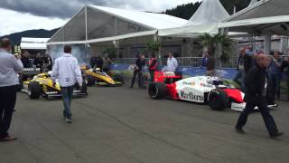 Legends Parade at 2015 Austrian Grand Prix [upl. by Ferree111]