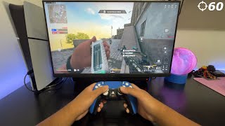 POV Dropping 60 Kills on PS5 Slim w 1080p Monitor FPS test  Console Settings [upl. by Sofia]