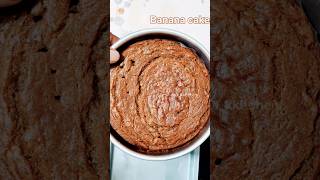 Banana cake recipe  Eggless banana cake recipe shorts trendingshorts bananacake [upl. by Eahsal]