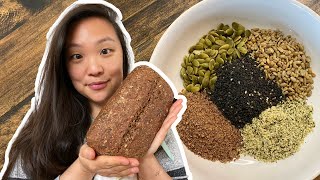 Superfood Sourdough Bread Recipe With 100 Sprouted Whole Grain Flour  5 Min Prep  No Stand Mixer [upl. by Nylazor]