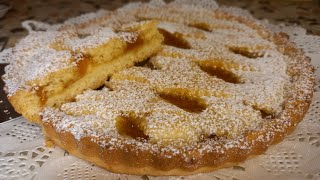 Crostata di marmellata ricetta pratica e veloce si prepara in 5 minuti [upl. by Nageem]