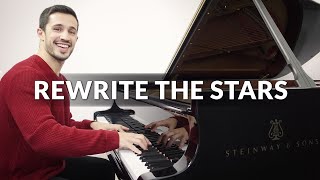 Rewrite The Stars  The Greatest Showman  Piano Cover  Sheet Music [upl. by Zerdna740]