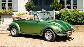 1977 Volkswagen Beetle 1303 LS Cabriolet  exRoger Daltrey CBE [upl. by Llenrep]