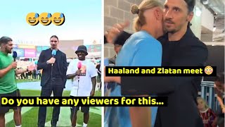 Zlatan Ibrahimovic cooked in Manchester City Vs Ac Milan Preseason 2024 [upl. by Eilah]