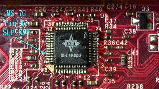 MS7267 Cant power on due to CLRCMOS and SLPS3 signal fail motherboard repair [upl. by Schaper]