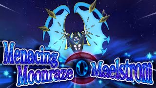 Lunala Special Z Move Menacing Moonraze Maelstrom Moongeist Beam  Lunalium Z [upl. by Gairc]