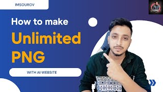 Make Free Unlimited PNG File With AI Website  Text To PNG [upl. by Colb]