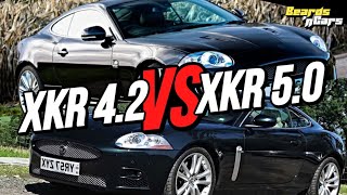 Which Jaguar XKR Should You Buy  XKR 42 vs XKR 50 Comparison  Rivals Showdown [upl. by Markus159]