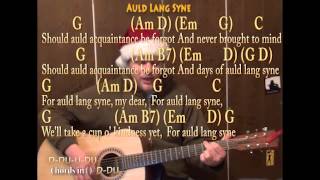 Auld Lang Syne New Year Cover Strum Guitar Cover Lesson with Chords and Lyrics  Sing and Play [upl. by Sergei]