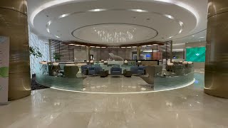 Al Fursan Lounge  Saudia Airlines   JED [upl. by Orodoet]