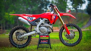 2025 Honda CRF450 TESTED [upl. by Yelnek]