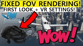 MSFS FOV RENDERING IS INSANE OPENXR TOOLKIT ULTRA VR SETTINGS  HP REVERB G2 [upl. by Htebasil744]