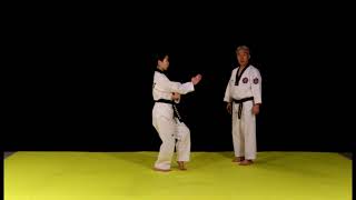 Bài quyền số 7 Taekwondo  Taeguk chil Jang [upl. by Ahsitul]