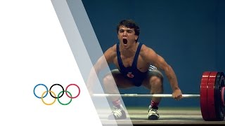 quotThe Pocket Herculesquot Süleymanoğlu Breaks Weightlifting World Record  Seoul 1988 Olympics [upl. by Graig894]