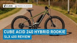 CUBE Acid 240 Hybrid Rookie SLX 400 Trailmotion 2024 Review  Praktisch und Sportlich 🥇🚀 [upl. by Korney]