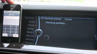 Pairing your iPhone with BMW iDrive [upl. by Divadleahcim]