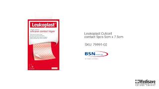 Leukoplast Cuticell contact 5pcs 5cm x 7 5cm 79991 02 [upl. by Gerick360]