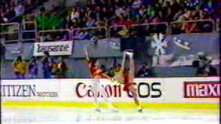 1992 Europeans SP Mishkutenok amp Dmitriev CIS [upl. by Ocsinarf]