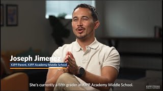 5th Grade Parent Joseph Jimenez Loves The Extracurricular Options at KIPP Academy Middle School [upl. by Dougy]