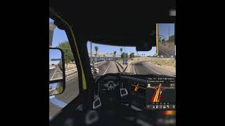 American Truck Simulator a closed road what would you do americantrucksimulator americantruck [upl. by Esiuol143]