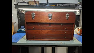 Mahogany Tool Box Refinish [upl. by Jacques]