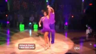 Pro Cheryl Burke and Gilles Marini quotSalsa amp Freestylequot [upl. by Foskett]