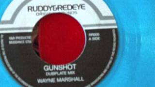 WAYNE MARSHALL  GUNSHOT  gunshot riddim dubplate mix [upl. by Tilford]