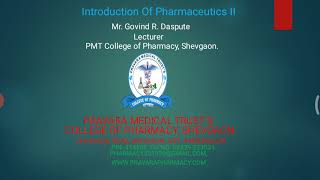 PH II  Monophasic Liquid dosage form  Part IV [upl. by Hanser]