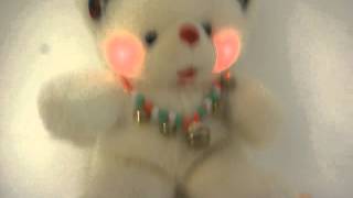 great American funds plush bear Christmas light up and sing 11quot [upl. by Ereynihc379]