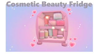 Cosmetic Beauty Fridge in Bloxburg [upl. by Artinek987]