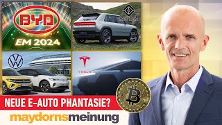 maydornsmeinung Bitcoin Rivian VW Xpeng Polestar BYD Tesla SMA SolarEdge JinkoSolar [upl. by Ellinet]