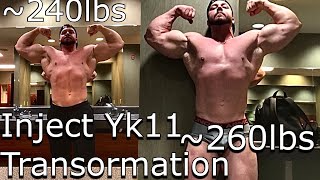 UNBIASED INJECTSarms Yk11 Bodybuilding Transformation w Hardcore GearUser [upl. by Sharyl]