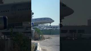 Scandinavian airlines landing in LAX [upl. by Shenan]