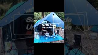 Set Up Tenda Arpenaz 41 quechua shortvideo camping campinggear [upl. by Ahseiyk]