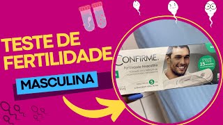 TESTE DE FERTILIDADE MASCULINA EM CASA [upl. by Kinom417]