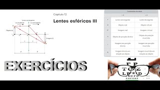 lentes esféricas III ap02 Um objeto de 6 cm de altura é colocado na frente de uma lente esférica [upl. by Nadabas995]