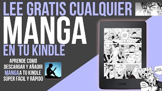 LeeDescarga cualquier MANGA GRATIS en tu viejo KINDLE o KOBO vale cualquier modelo  2024 [upl. by Shep384]