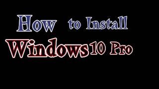 How to install Windows 10 PRO Without Losing Data [upl. by Venterea]