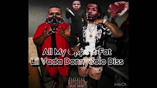 Chris Poetic  All My Opps Is Fat Lil Vada DonnySolo Diss [upl. by Retsila]