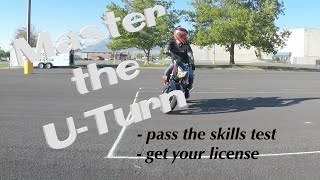 Motorcycle Counterweighting  Master the UTurn [upl. by Hnao]