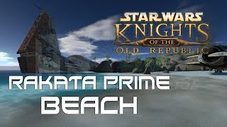 Star Wars Knights of the Old Republic Ambient Music  Rakata Prime Beach Waves [upl. by Ursola]