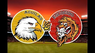 AGUILAS CIBAEÑAS VS LEONES DEL ESCOGIDO [upl. by Cowan153]