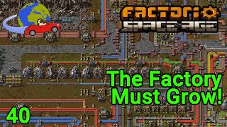 Factorio Space Age DLC Blue Circuits or Bust Ep 40 [upl. by Odirfliw]