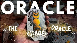 A close up look at the Citadel Oracle deck Unboxing and full flipthrough [upl. by Ahsieit]