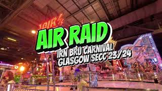 Air Raid MK2 4K POV at Irn Bru Carnival Glasgow SECC December 2023 [upl. by Amzu]