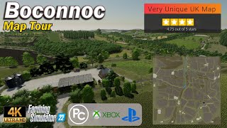 Boconnoc  Map Tour  Farming Simulator 22 [upl. by Mikol]