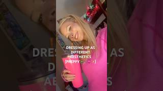 Dressing up as different ✨aesthetics ✨Part 4 foryou haul outfitchallenge fashionblog grwm [upl. by Reba]